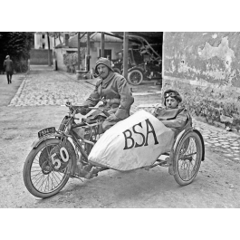 1913 BSA with Sidecar