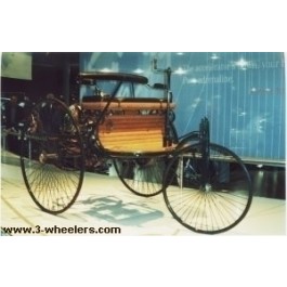 An 1886 Benz Motorwagen.