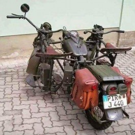 WWII Training Motorcycle