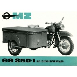 MZ Motorcycle with sidecar