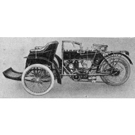 A 1910 NSU Forecar.  (My thanks go to Gerhard Kiessling for discovering this image.}