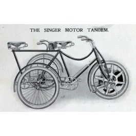 Singer Motor Tandem