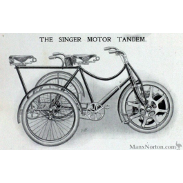 Singer Motor Tandem