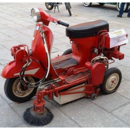 Vespa Street Sweeper