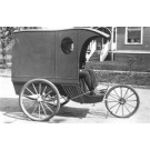 An 1899 Duryea delivery van.