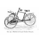 Marriott & Cooper Tandem Tricycle