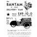 The Vincent Bantam Delivery Van. (My thanks to Roy Harper for sending in this 1933 advert)